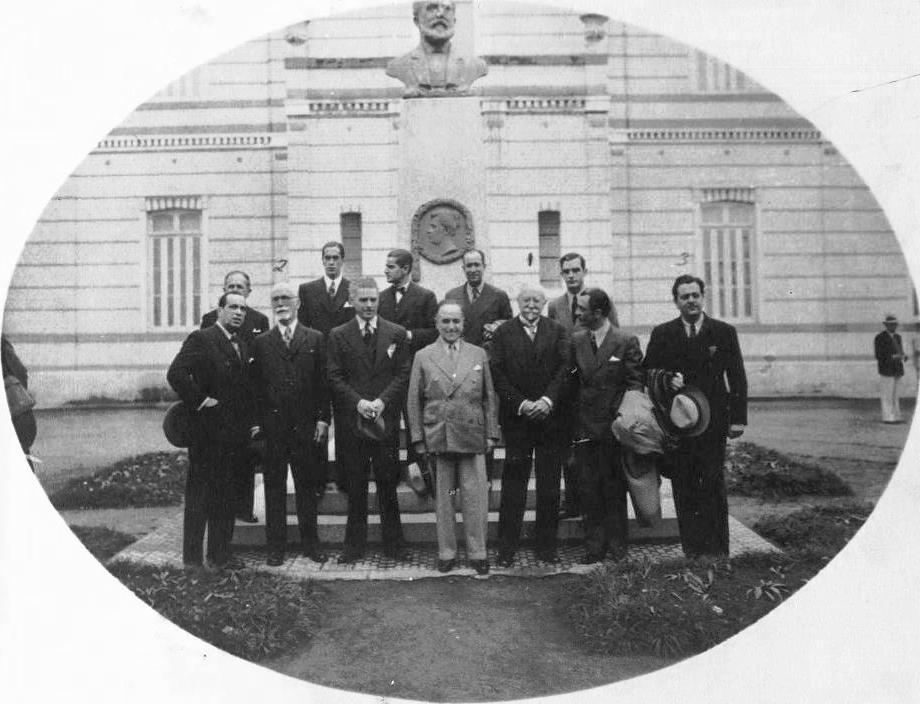 Getúlio Vargas e João de Rezende Tostes - Fazenda São Matheus / Museu Mariano Procópio, 25/07/1935